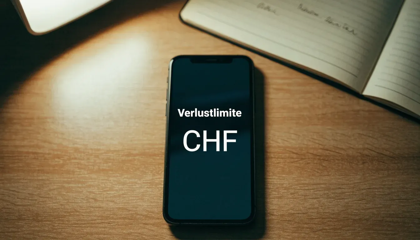 Eine kleine Messingwaage steht auf einem Holzschreibtisch vor einem Fenster, durch das Licht in einen ruhigen Büroraum fällt.