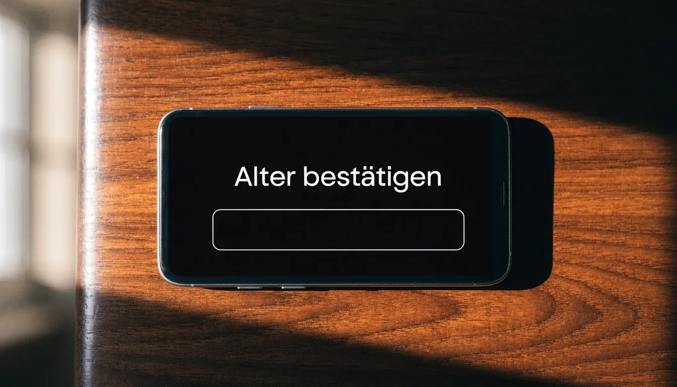 Ein Flur mit Holztüren im Gegenlicht, am Ende des Gangs fällt Tageslicht durch ein Fenster.